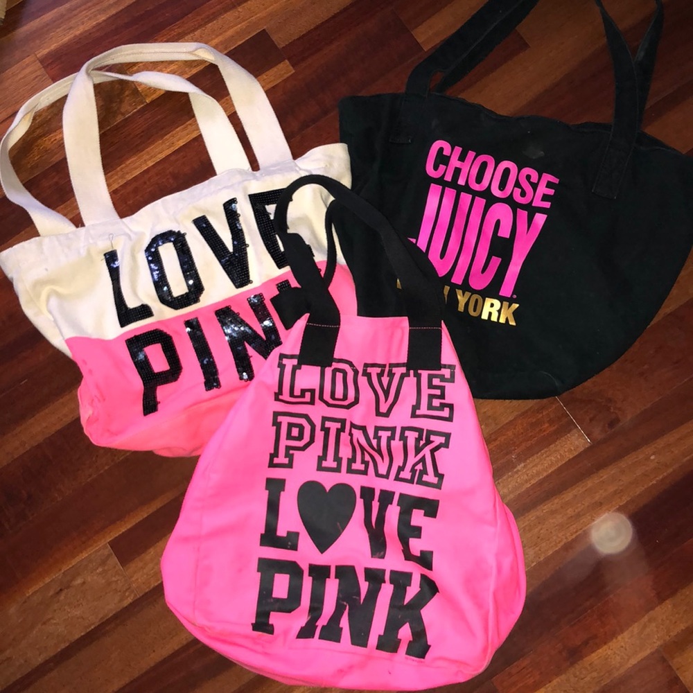 Pink & Juicy Totes